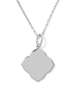 Dira Sterling Silver Metal Pendant Necklace