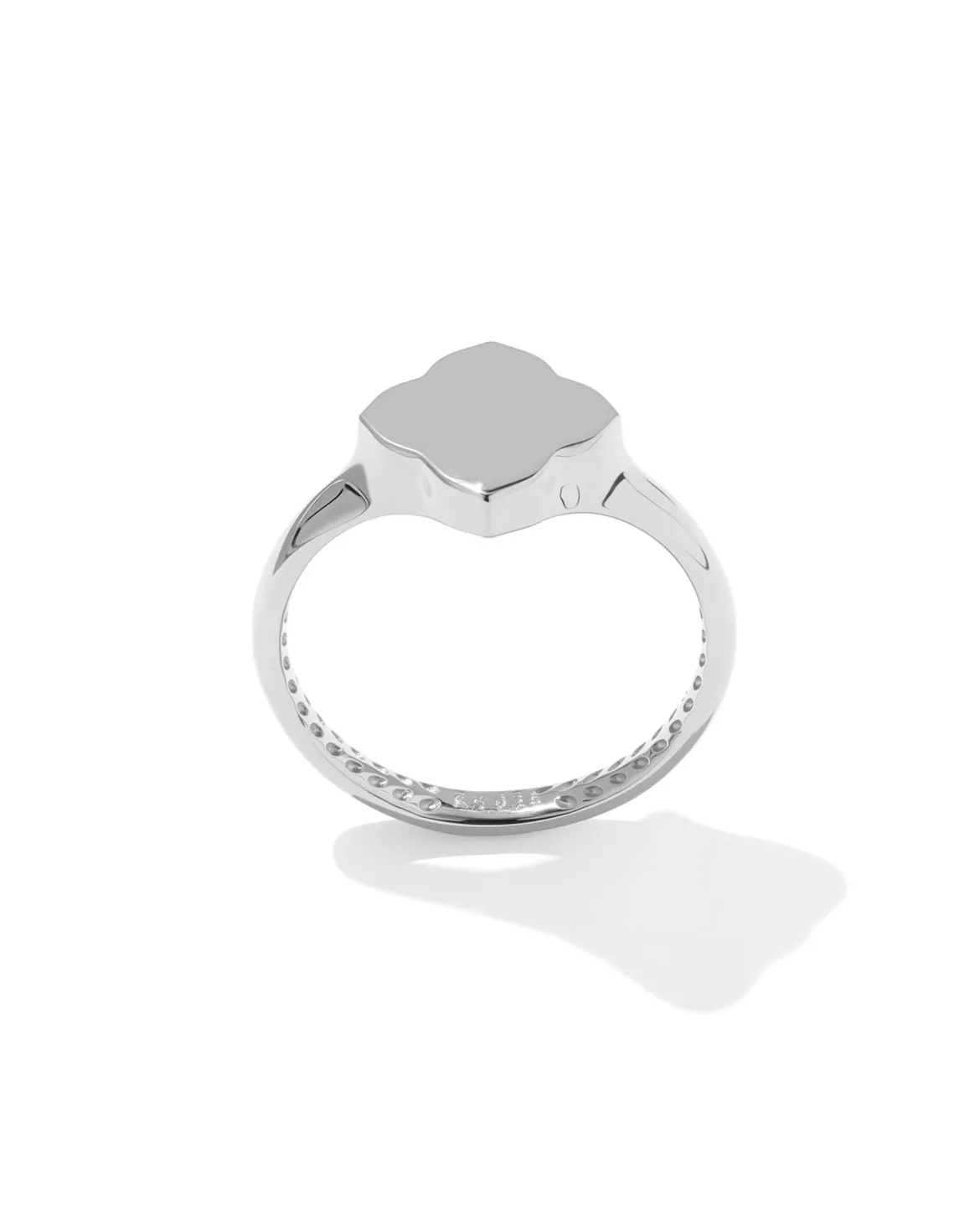 Dira Sterling Silver Metal Band Ring