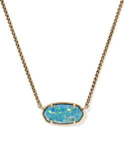 Dolly Parton x Kendra Scott Elisa Vintage Gold Short Pendant Necklace