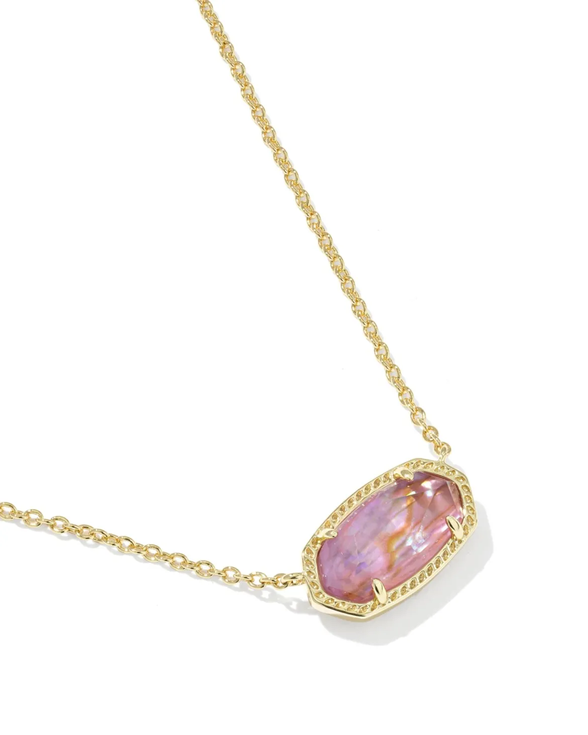 Elisa Gold Pendant Necklace