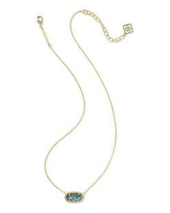 Elisa Gold Pendant Necklace