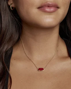 Elisa Gold Pendant Necklace