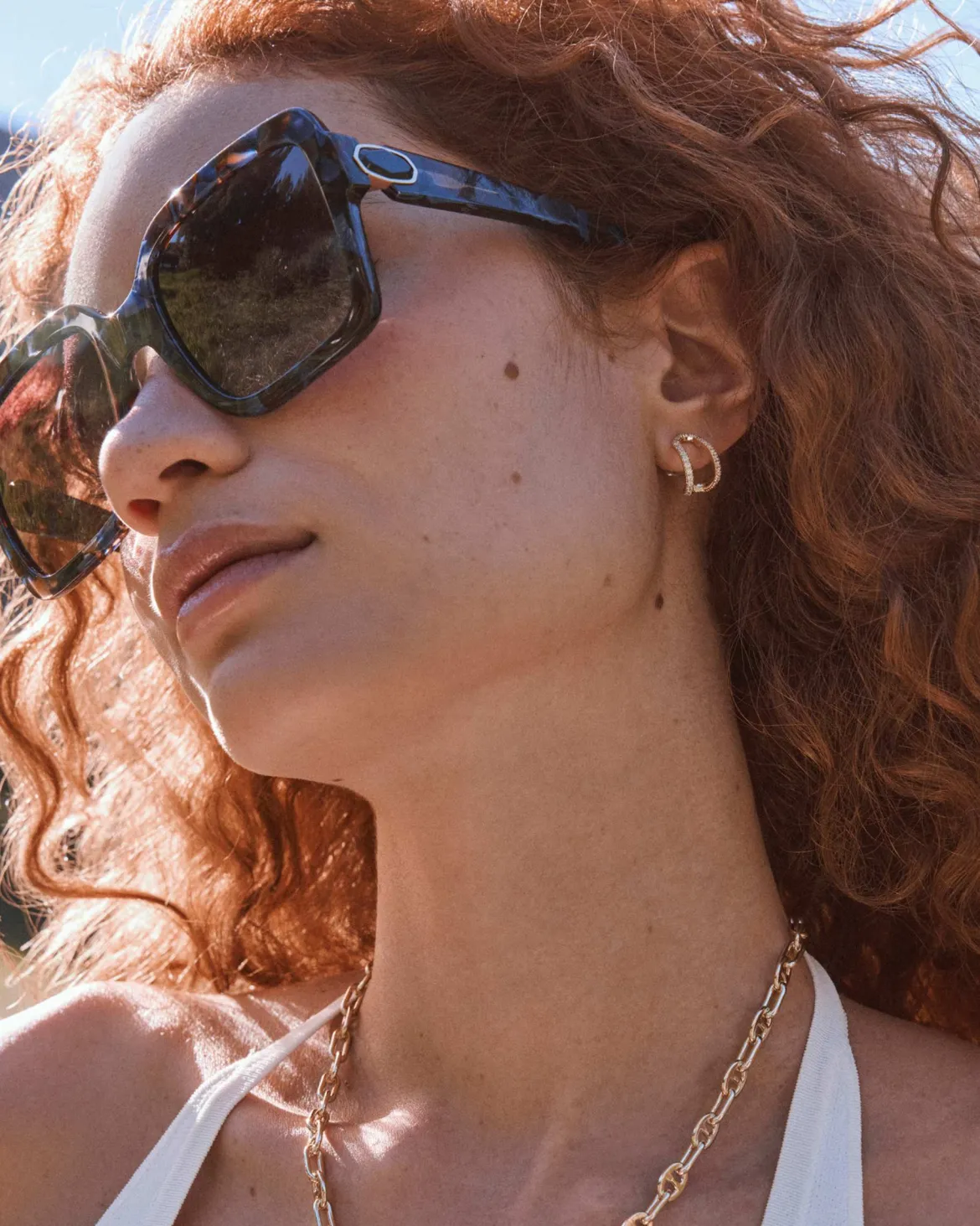 Elisa Oversized Square Sunglasses