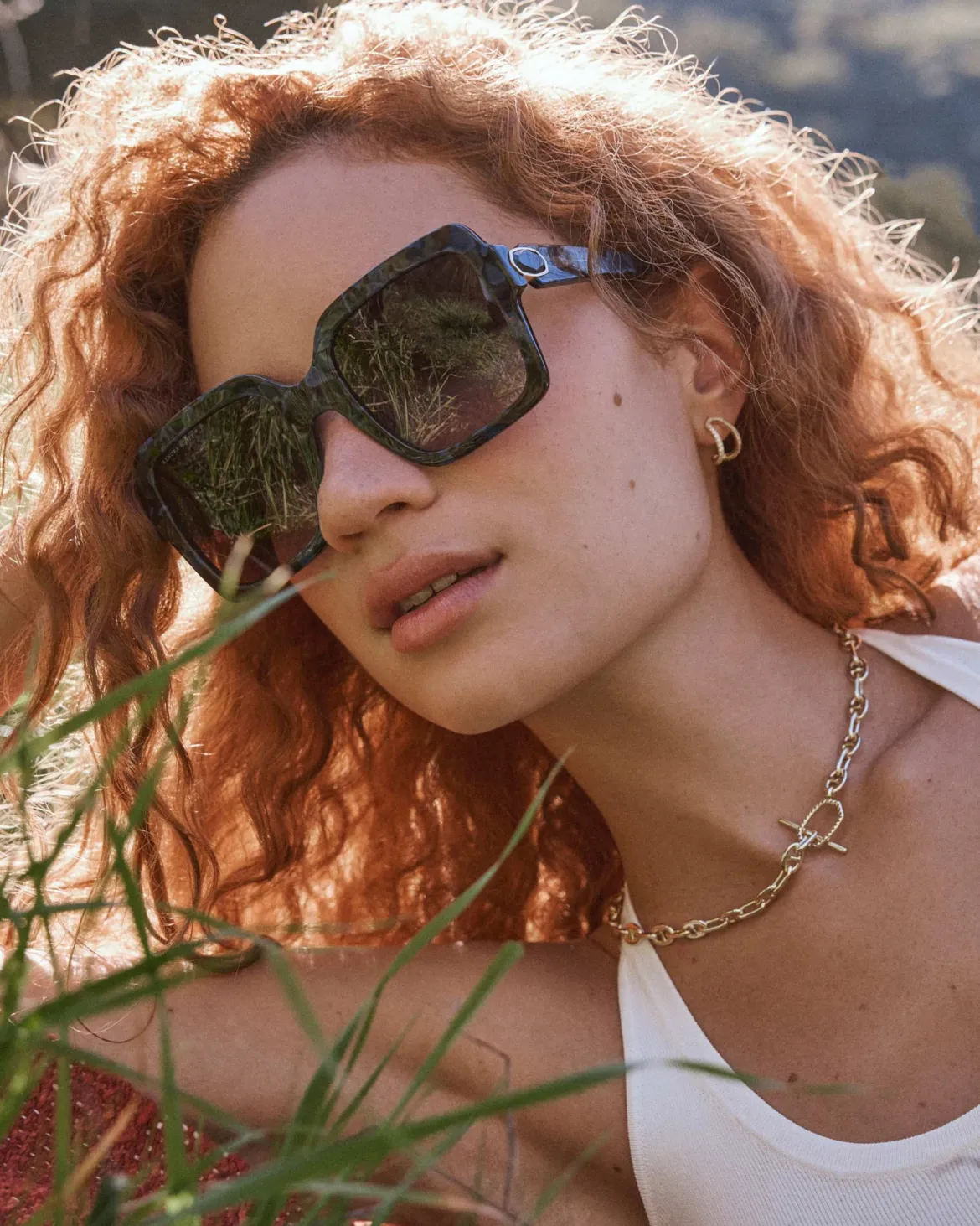 Elisa Oversized Square Sunglasses