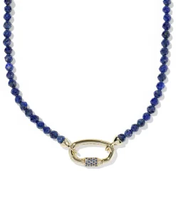 Emery Gold Beaded Strand Necklace