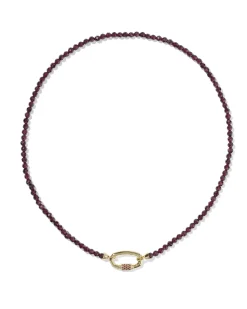 Emery Gold Beaded Strand Necklace
