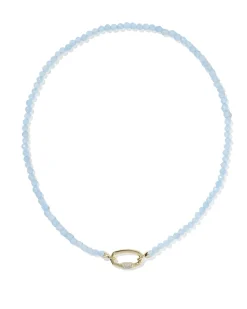 Emery Gold Beaded Strand Necklace