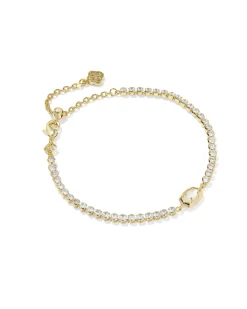 Emilie Gold Tennis Bracelet