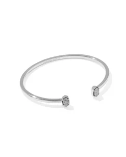 Emilie Silver Cuff Bracelet