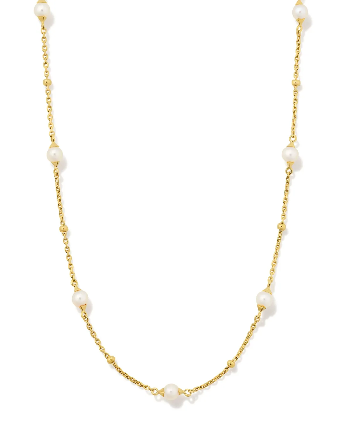 Emmaline 18k Gold Vermeil Strand Necklace in Freshwater Cultured Pearl