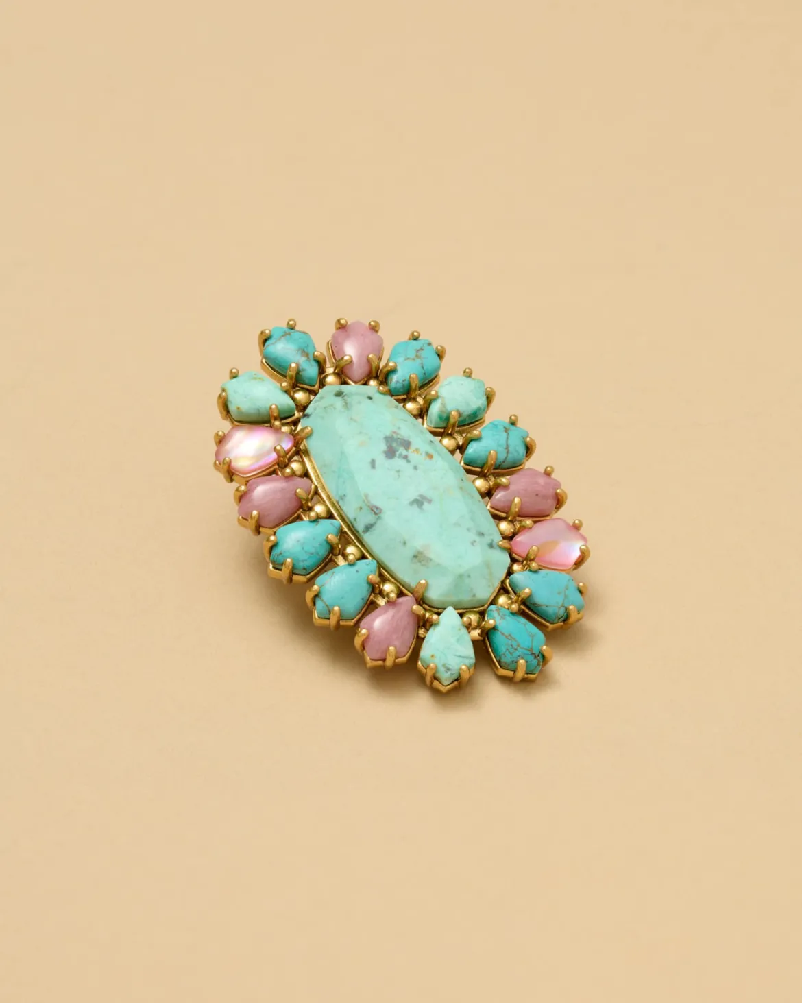 Flynn Vintage Gold Hat Pin