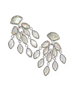 Gwen Silver Statement Earrings