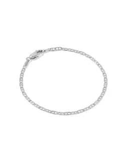 Hudson Oxidized Sterling Silver Chain Bracelet