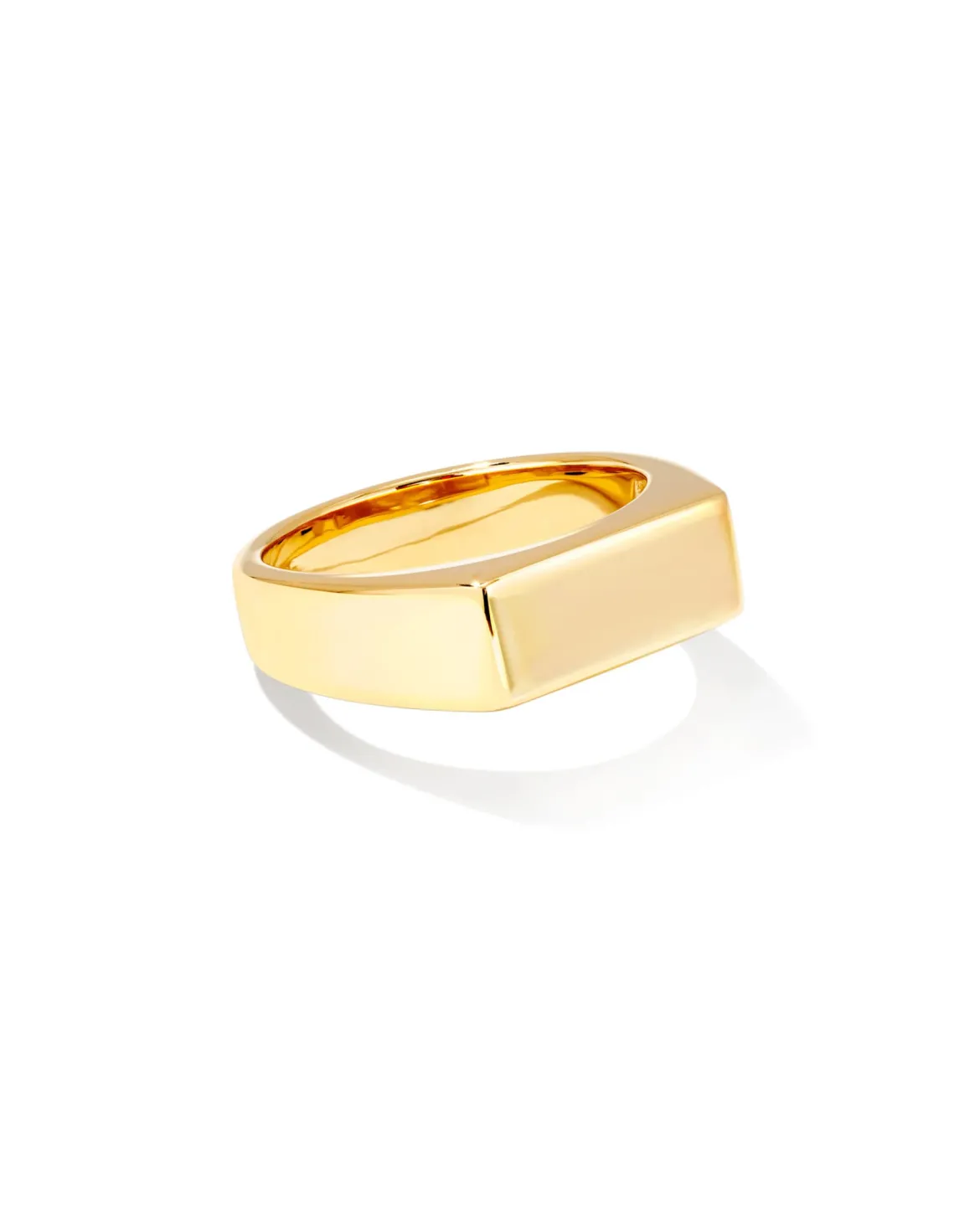 Hudson Signet Ring in 18k Gold Vermeil