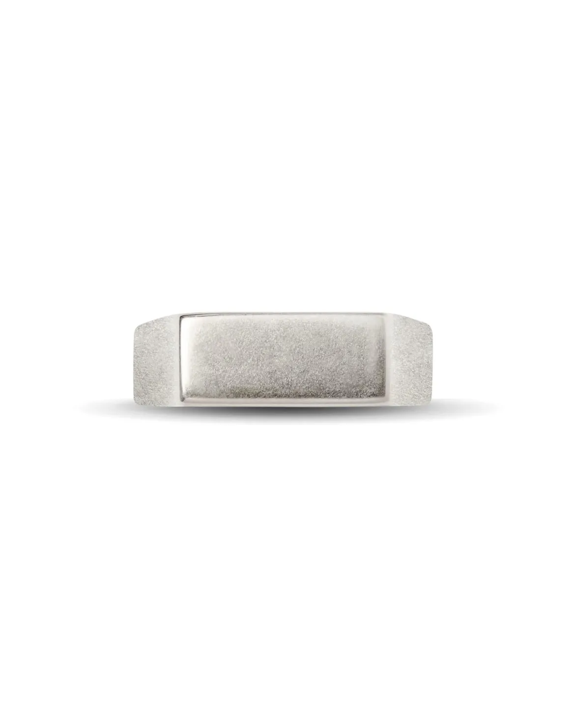 Hudson Signet Ring in Oxidized Sterling Silver