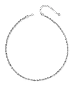 Isabelle Silver Chain Necklace