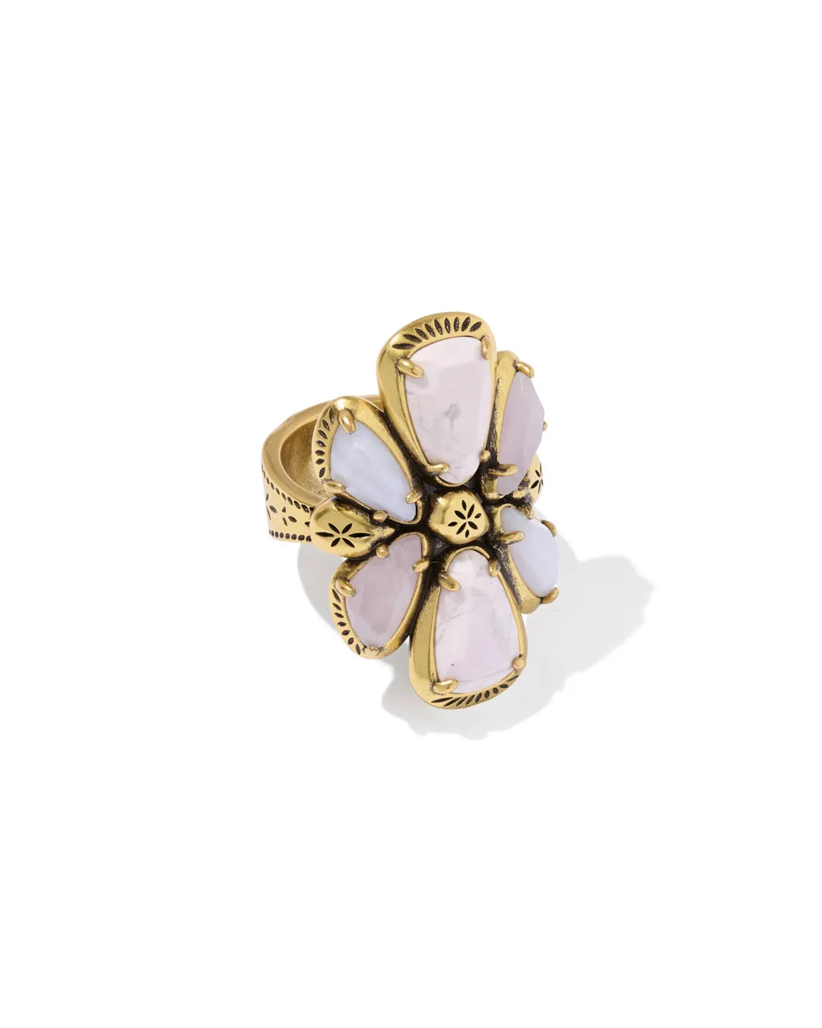 Jamie Vintage Gold Cocktail Ring