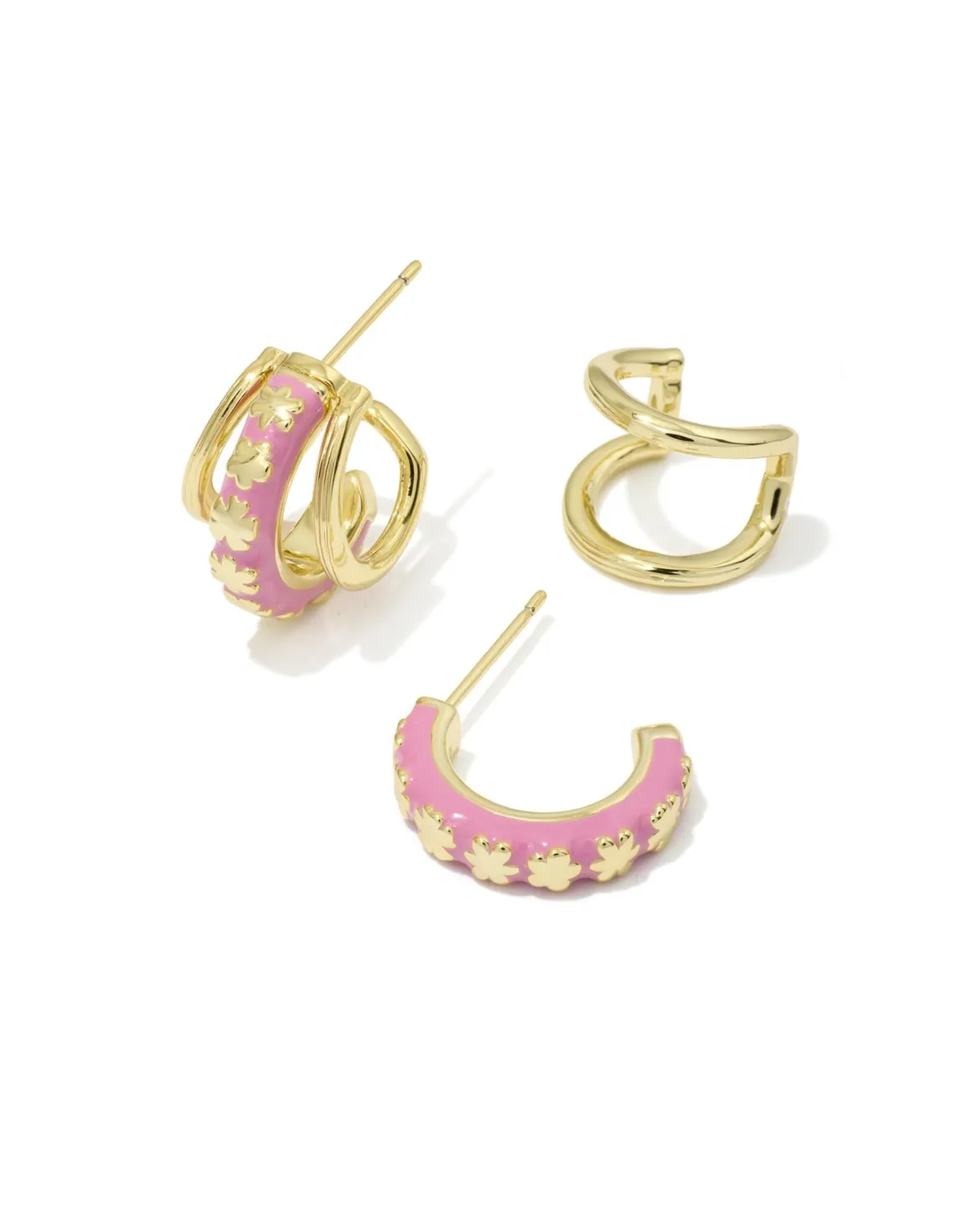 Jane Gold Huggie Earrings