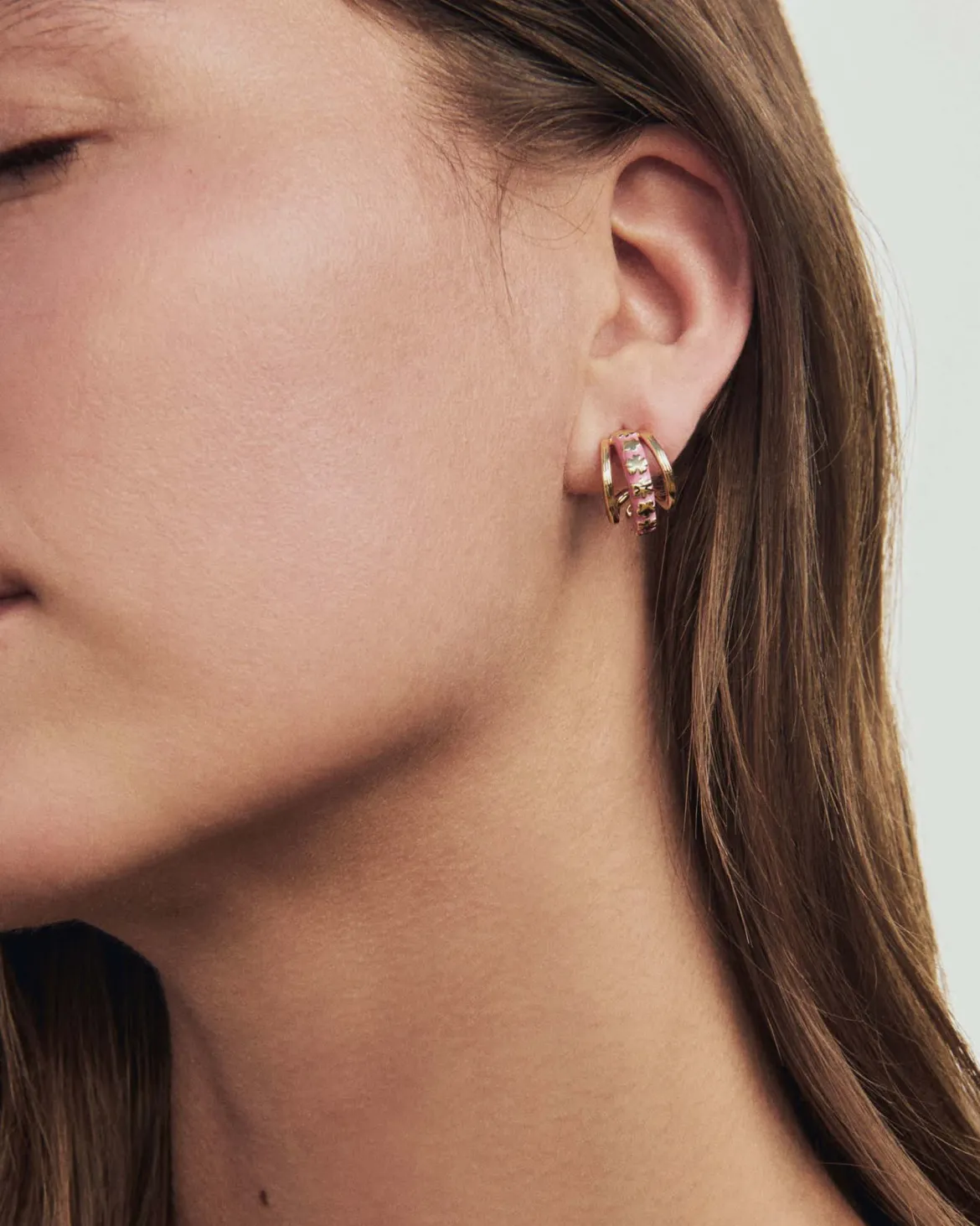 Jane Gold Huggie Earrings