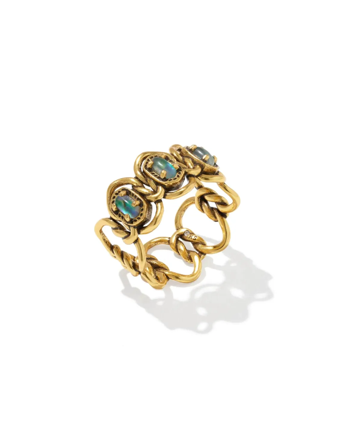 Joan Vintage Gold Band Ring