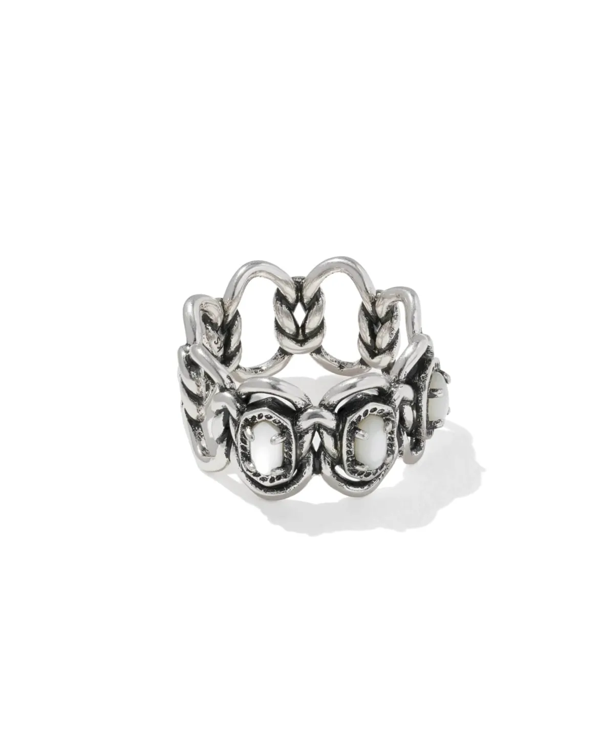 Joan Vintage Silver Band Ring