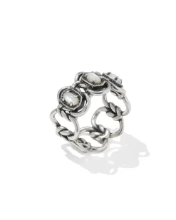 Joan Vintage Silver Band Ring