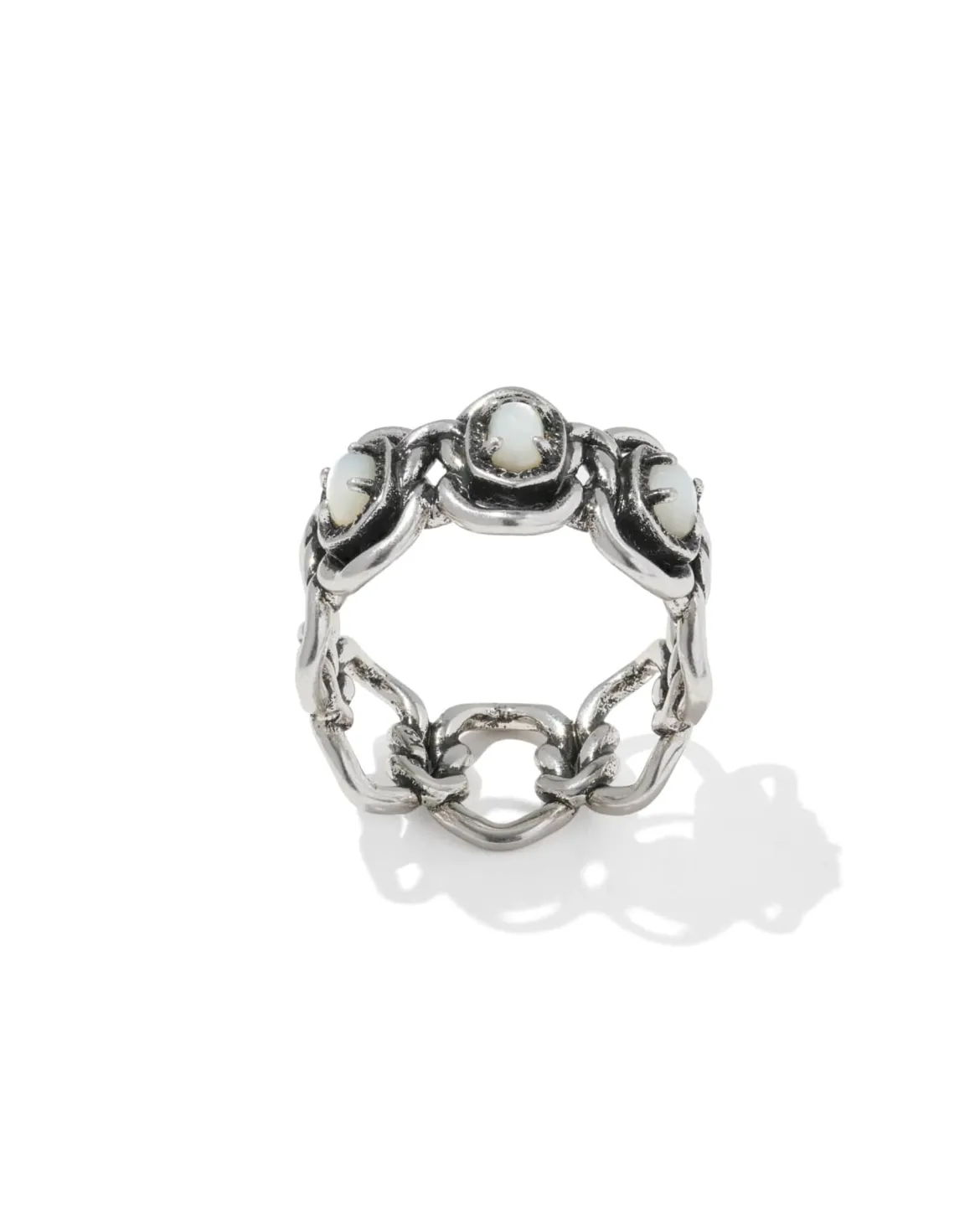 Joan Vintage Silver Band Ring
