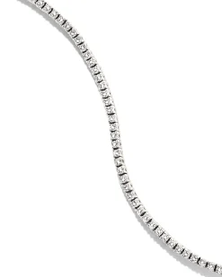 14k White Gold Tennis Bracelet in White Diamond