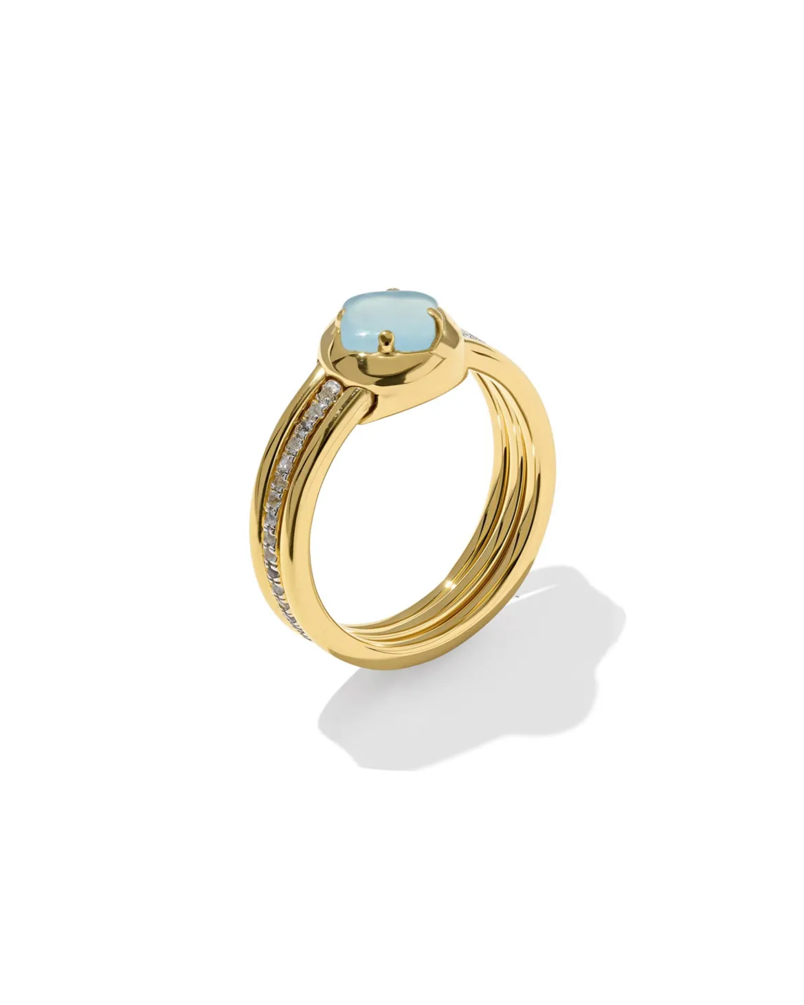 Kailyn 18k Gold Vermeil Band Ring