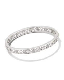 Kelly Bangle Bracelet in Silver