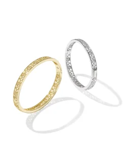 Kelly Bangle Bracelet in Silver