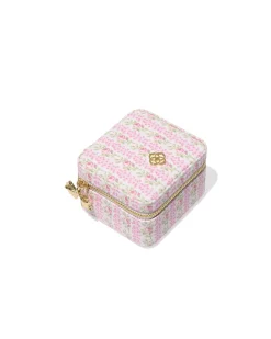 Kendra Scott x LoveShackFancy Small Zip Gold Jewelry Case