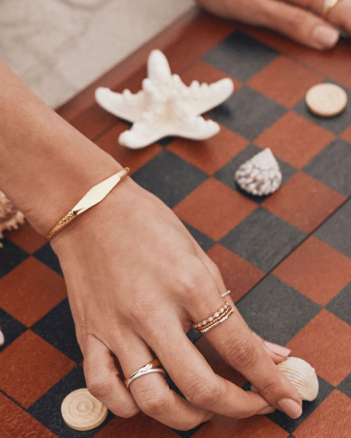 Larissa Band Ring in 18k Gold Vermeil
