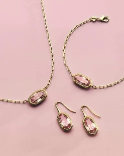 Lee Luxe Gold Drop Earrings