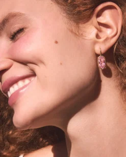 Lee Luxe Gold Drop Earrings