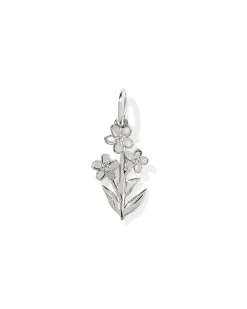 Lilah Sterling Silver Flower Charm