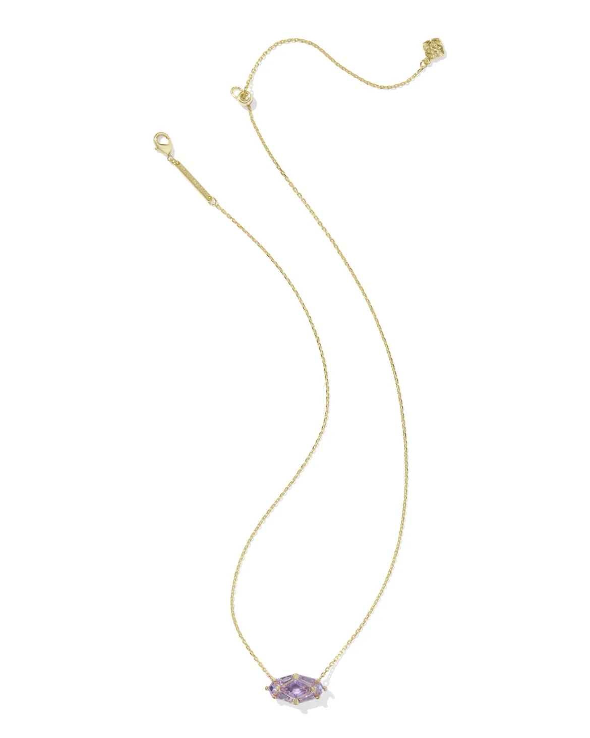 Lindy Rae Elisa Gold Short Pendant Necklace