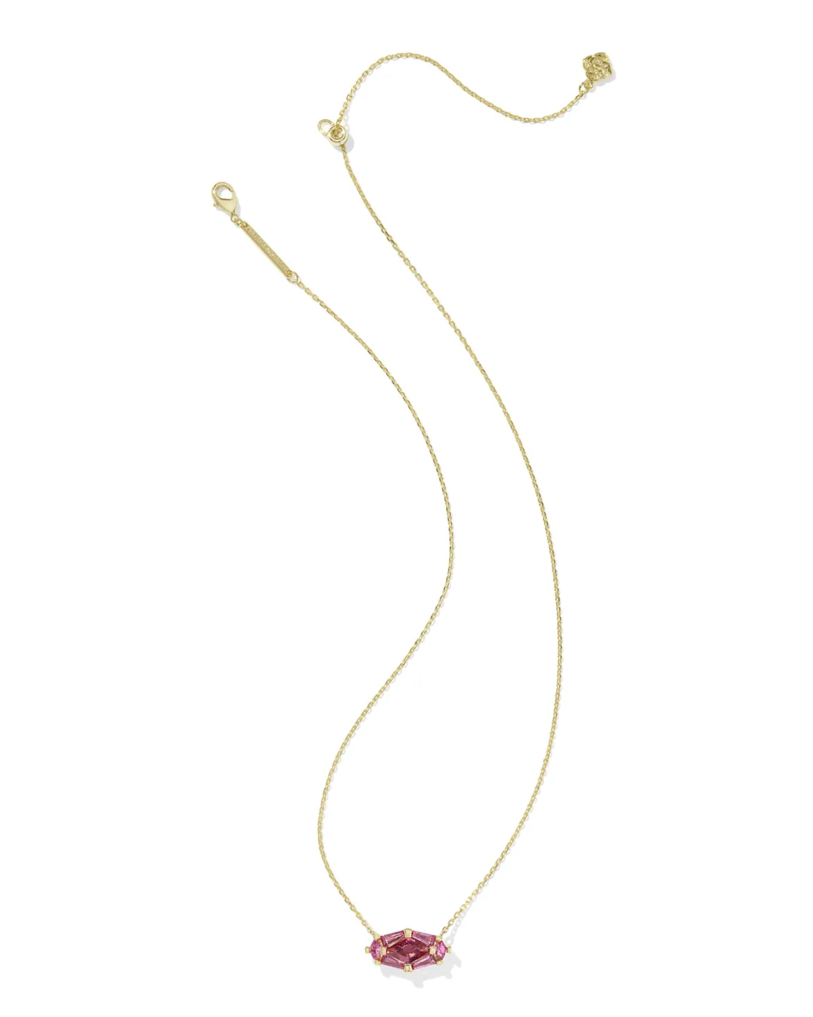 Lindy Rae Elisa Gold Short Pendant Necklace