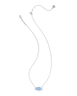 Lindy Rae Elisa Silver Short Pendant Necklace