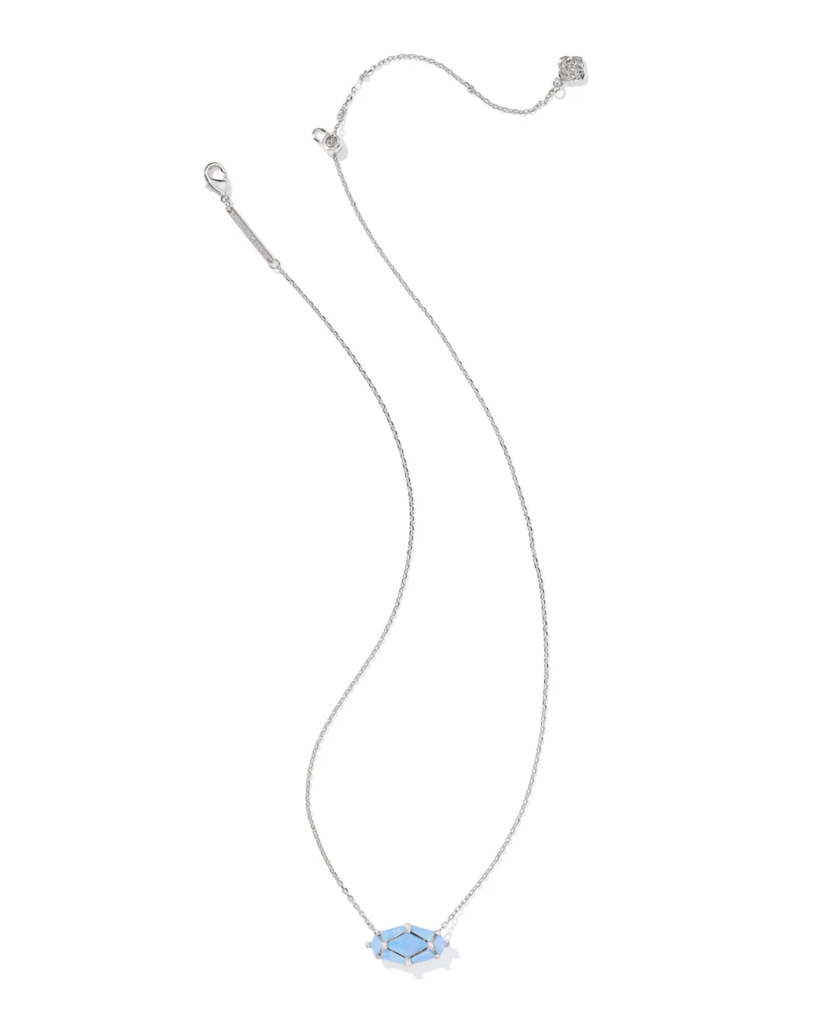 Lindy Rae Elisa Silver Short Pendant Necklace