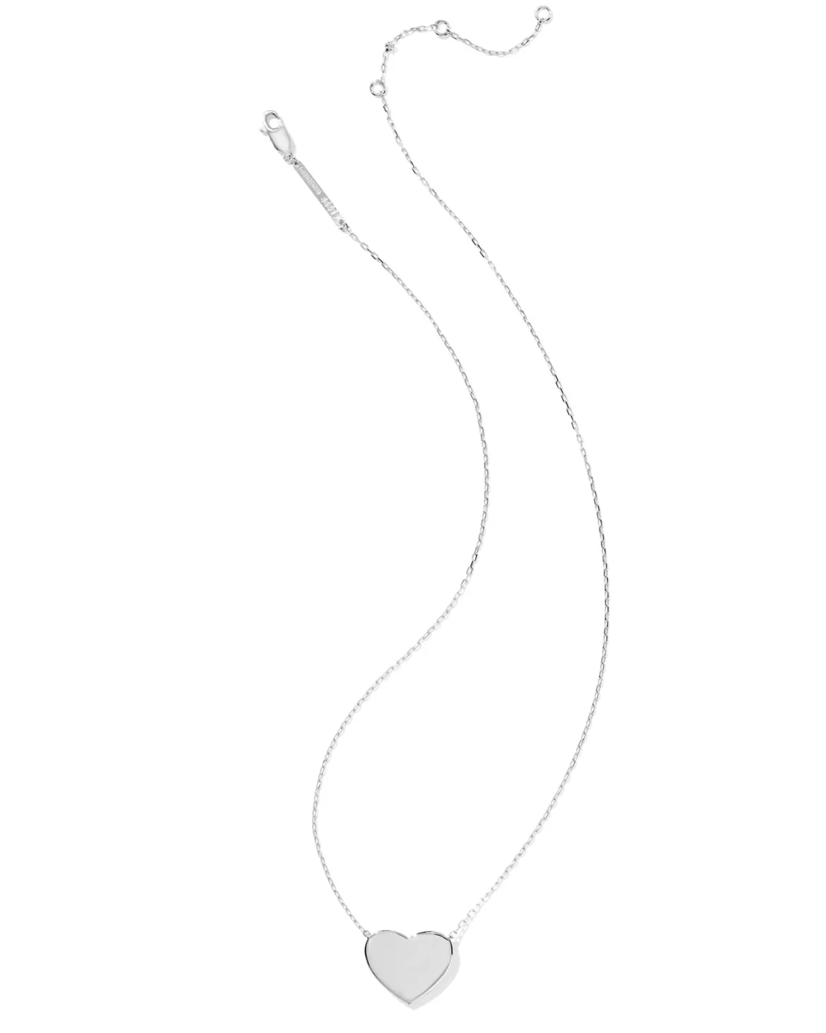 Mackenzie Sterling Silver Heart Pendant Necklace