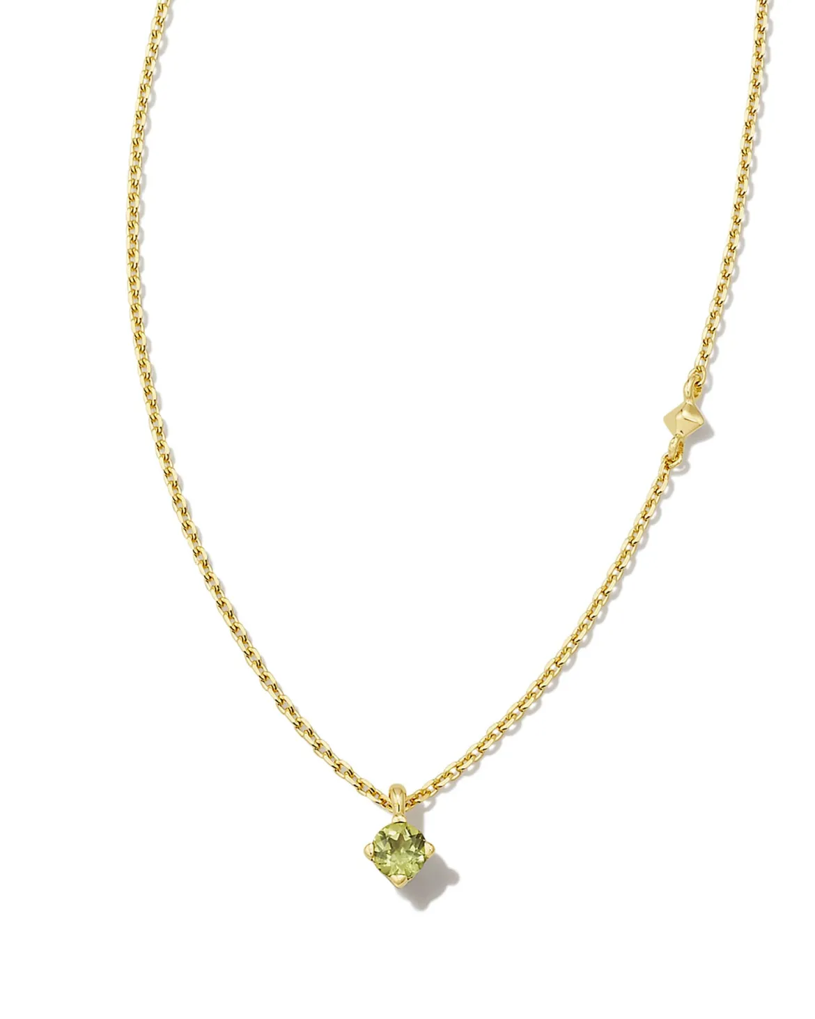 Maisie 18k Gold Vermeil August Pendant Necklace