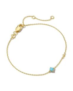 Maisie 18k Gold Vermeil December Delicate Chain Bracelet