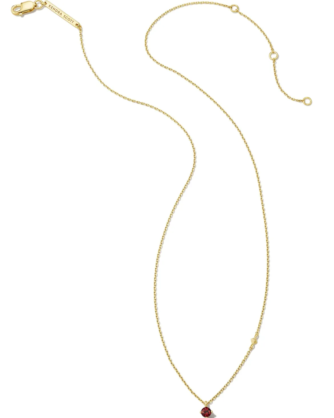 Maisie 18k Gold Vermeil January Pendant Necklace