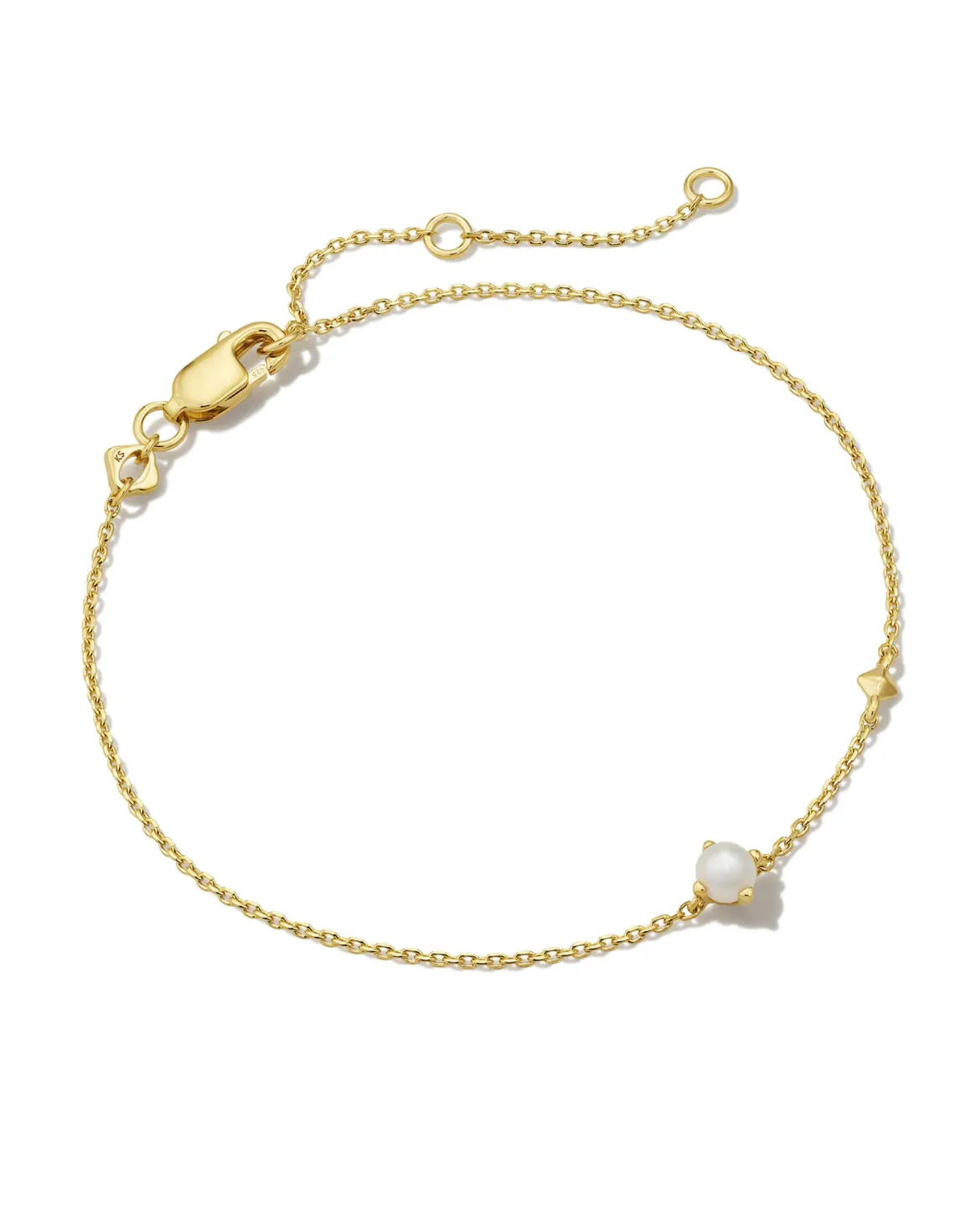 Maisie 18k Gold Vermeil June Delicate Chain Bracelet