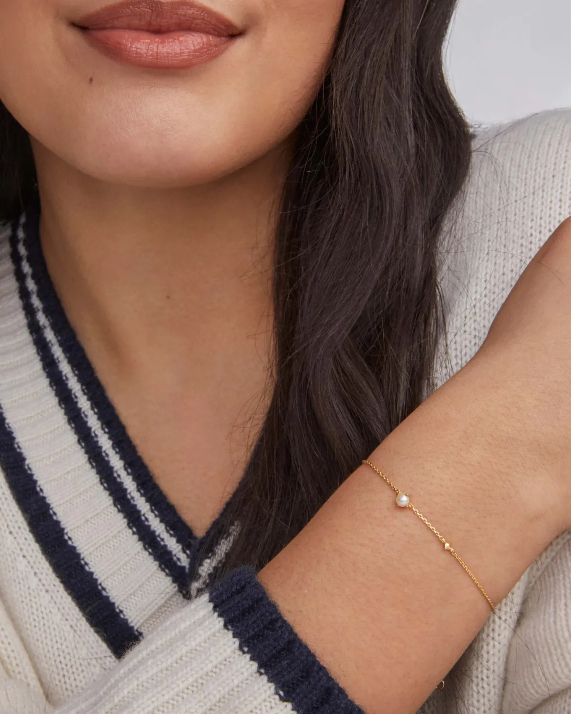 Maisie 18k Gold Vermeil June Delicate Chain Bracelet