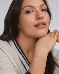 Maisie 18k Gold Vermeil November Delicate Chain Bracelet