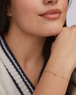 Maisie 18k Gold Vermeil November Delicate Chain Bracelet