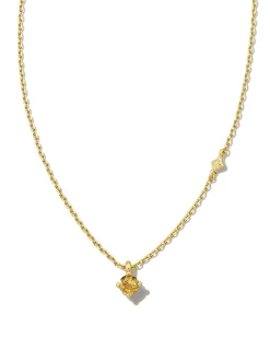 Maisie 18k Gold Vermeil November Pendant Necklace