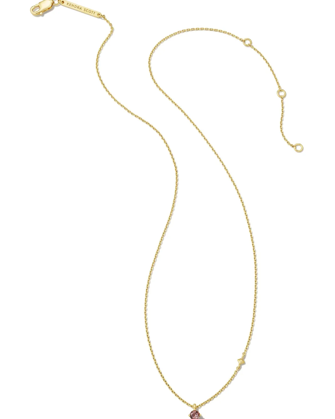 Maisie 18k Gold Vermeil October Pendant Necklace